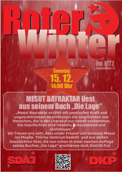 Roter Winter im MTZ "Lesung mit Mesut Bayraktar"